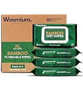 bamboo wipes disposable wipes flushable wipes weemium wipes 
