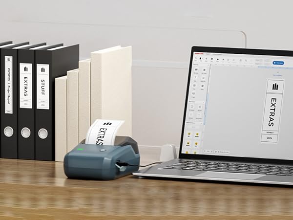 B1 Label maker machine work with Various Labels for Office