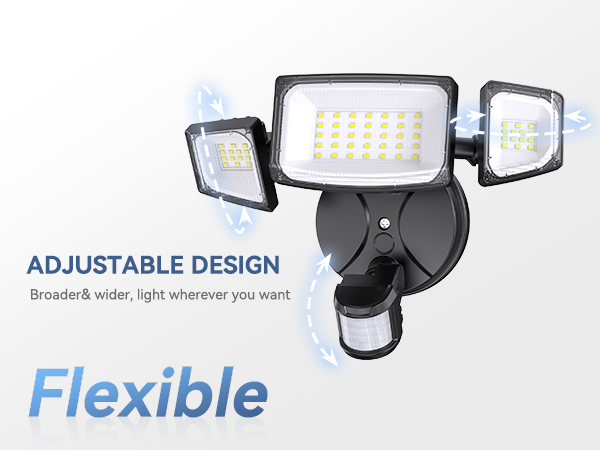 motion sensor flood light outdoor