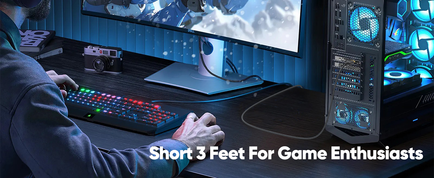 DisplayPort Cable 1.4 3Ft