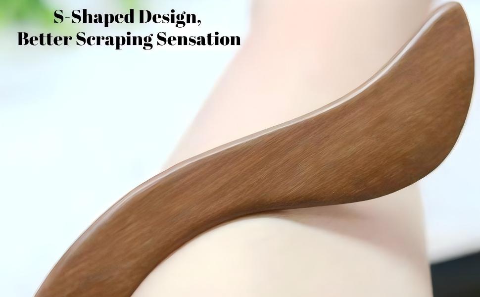 Traditional Sandalwood Gua Sha Tool