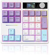 ZMX X BOYI TD31Pro Mechanical Number Pad,30 Keys Hot Swap Wireless BT5.0/2.4GHz/Type-C Wired Nume...