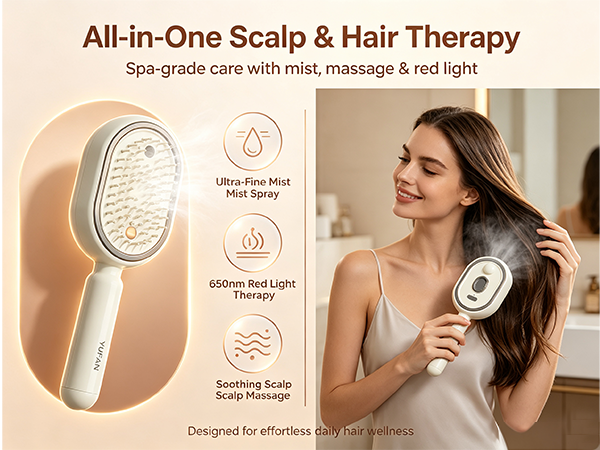 electric steam brush for hair