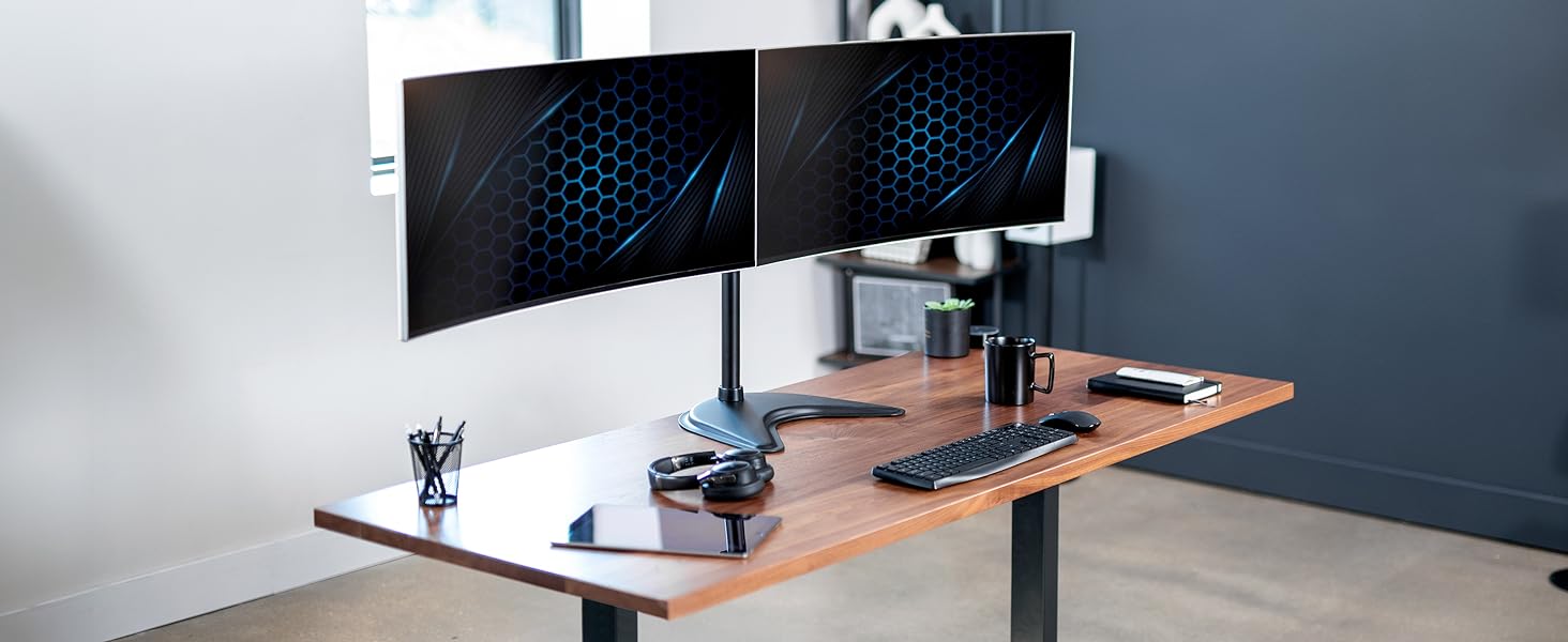 dual free standing mount