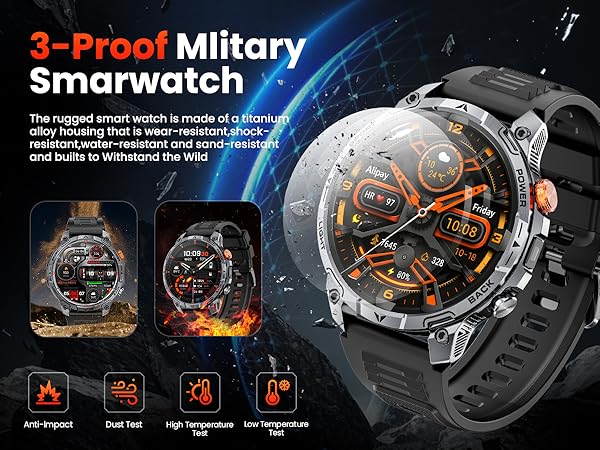 military smart watches for men