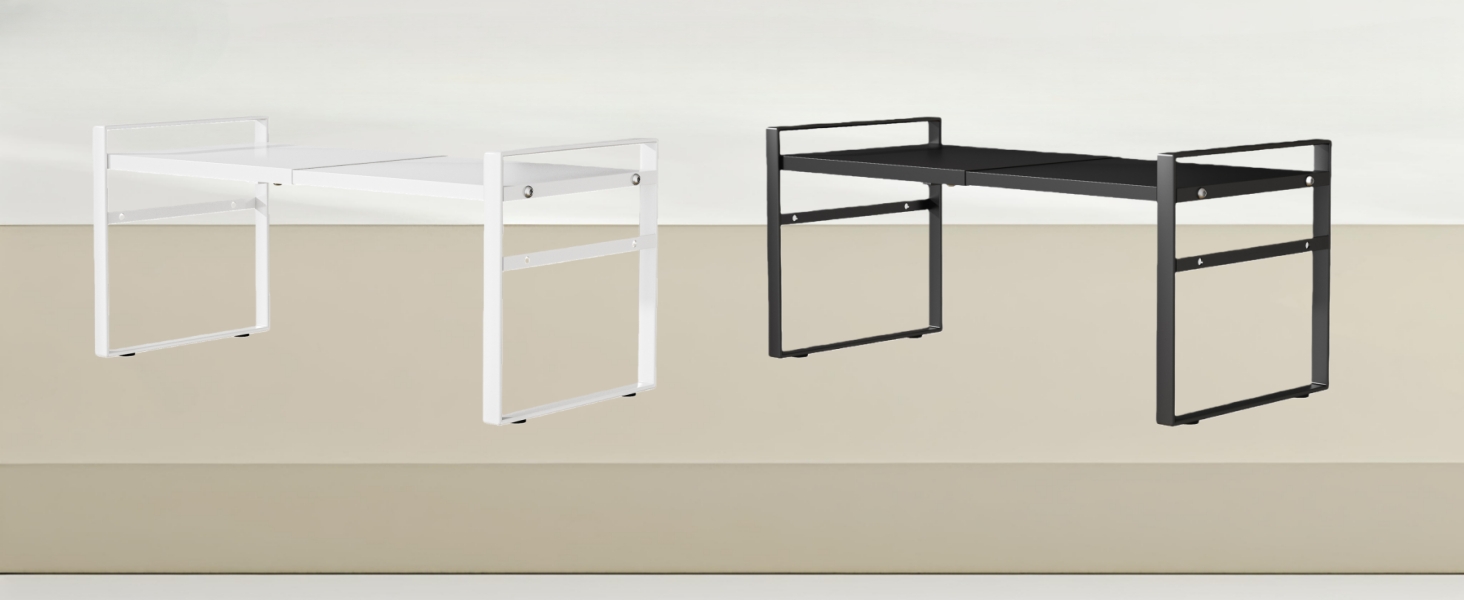 expandable cabinet shelf