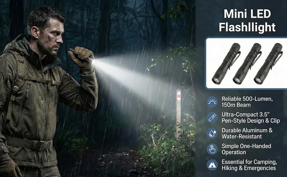 Mini Pocket Flashlight