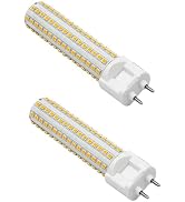 Sxminer G12 LED Light Bulb 15W, [2-Pack] 150W Halogen Equivalent,Warm White 3000K, 144-LED Chip, ...