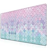 Samgula XXL Mouse Pads Pink Desk Pad, Gaming Mouse Pad Desk Decor for Girls Desktop Mat, Keyboard...