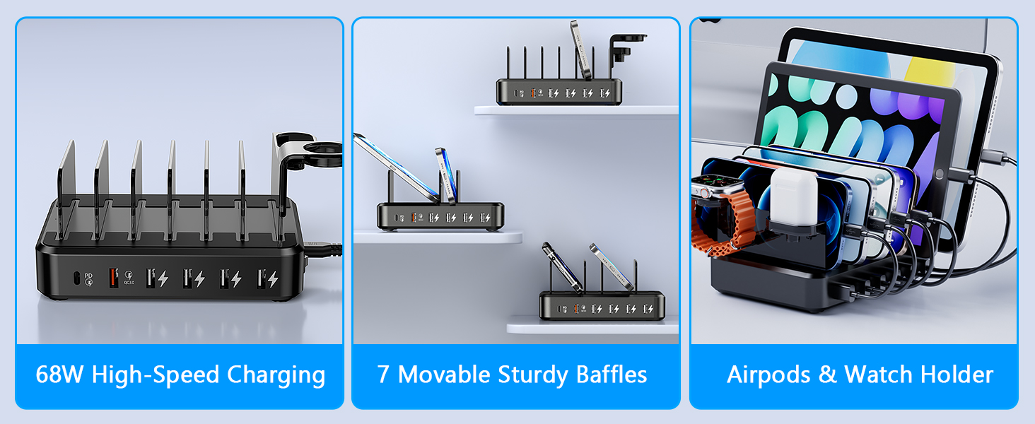 multi charging station