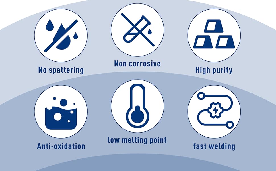 4 pieces of Rosin solder wire