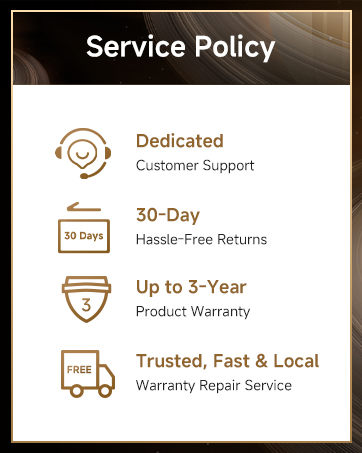 3-year service policy