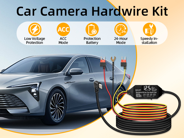 dashcam hardwire kit usb c