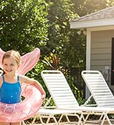 MoKo Inflatable Swimming Ring, Cute Pool Float Tube Decorations Swim Tubes Outdoor Pool Beach Wat...