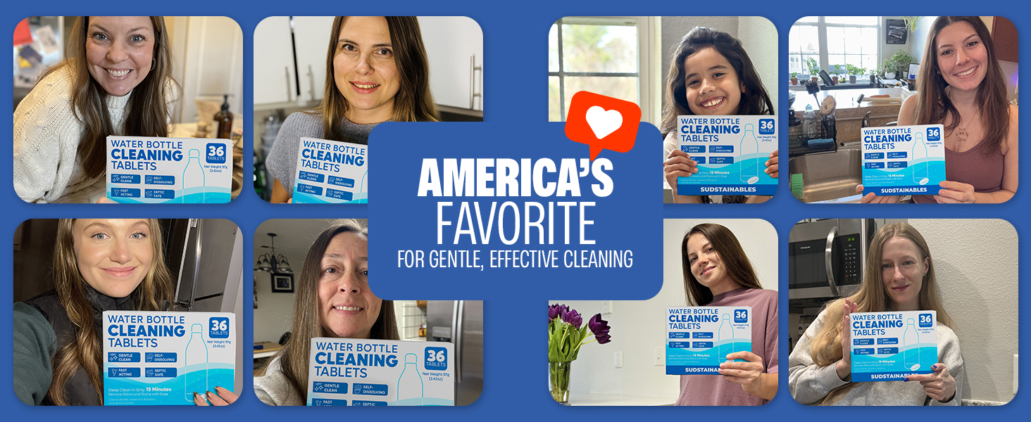 bottle cleaning tablets