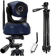 Gsou Wireless Webcam,1080P HD Video Calling and Streaming Camera,Plug and Play,Adjustable Field o...