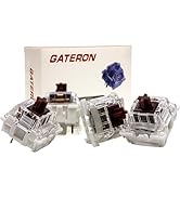 Gateron 70PCS G pro 3.0 Mechanical Keyboard MX Silent Switch,Linear pre lubed RGB SMD Gaming Keyb...