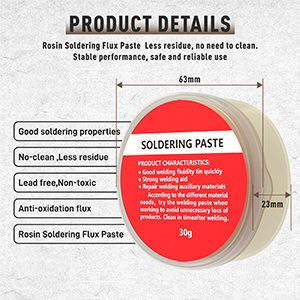 rosin solder paste flux