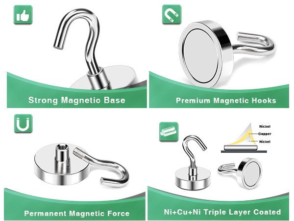 magnetic hooks for cruise cabins