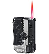 Torch Lighter, Foldable Cool Design Lighters, Windproof Adjustable Jet Flame Lighter Butane Refil...