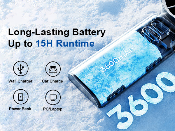 Portable Handheld Fan Sothing Engine Ice-Z