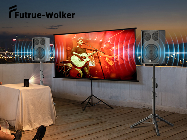 compact speaker stand