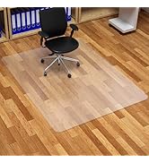 FuturHydro Chair Mat for Hardwood Floor, 46" x 60" Large Clear Office Home Floor Protector Mat, P...