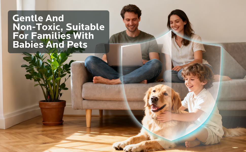 Child- and pet-friendly