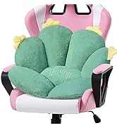 Ditucu Cute Cat Paw Cushion Cactus Gaming Chair Cushion Comfy Kawaii Seat Cushions 29 x 23 inch L...