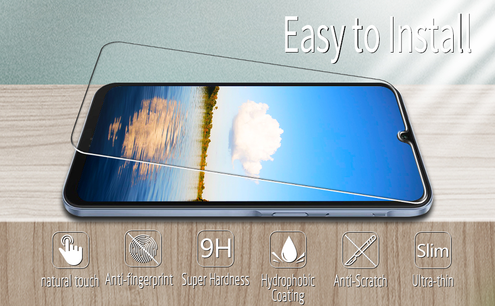 galaxy a15 tempered glass screen protector