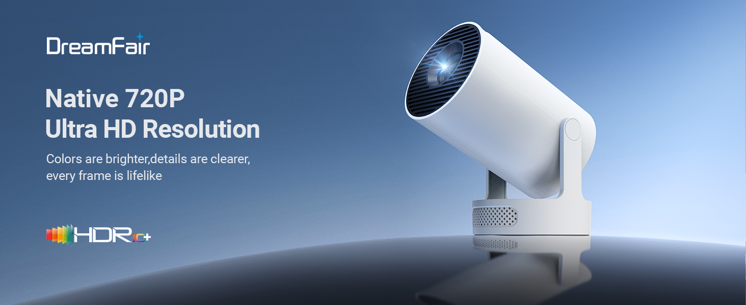 Mini Projector with WiFi and Bluetooth