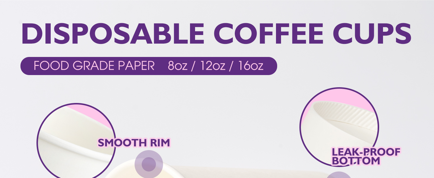 Disposable Coffee Cups