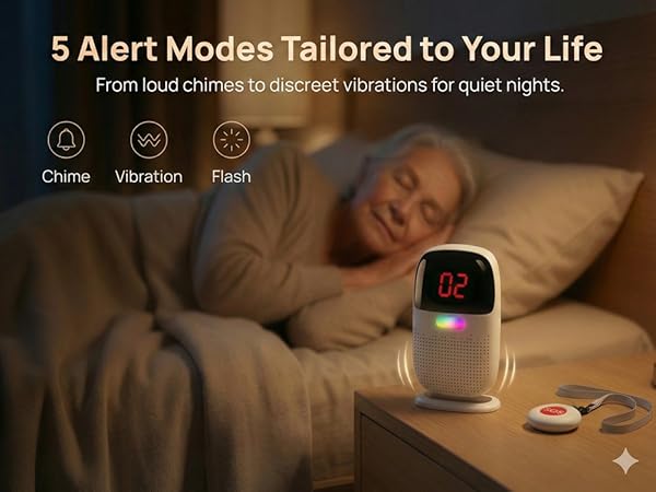rechargeable Caregiver Call button System PG03S28