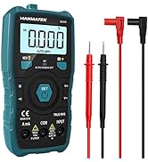 HANMATEK Digital Multimeter Auto-Ranging Voltmeter 6000 Counts TRMS Smart Electrical Tester with ...