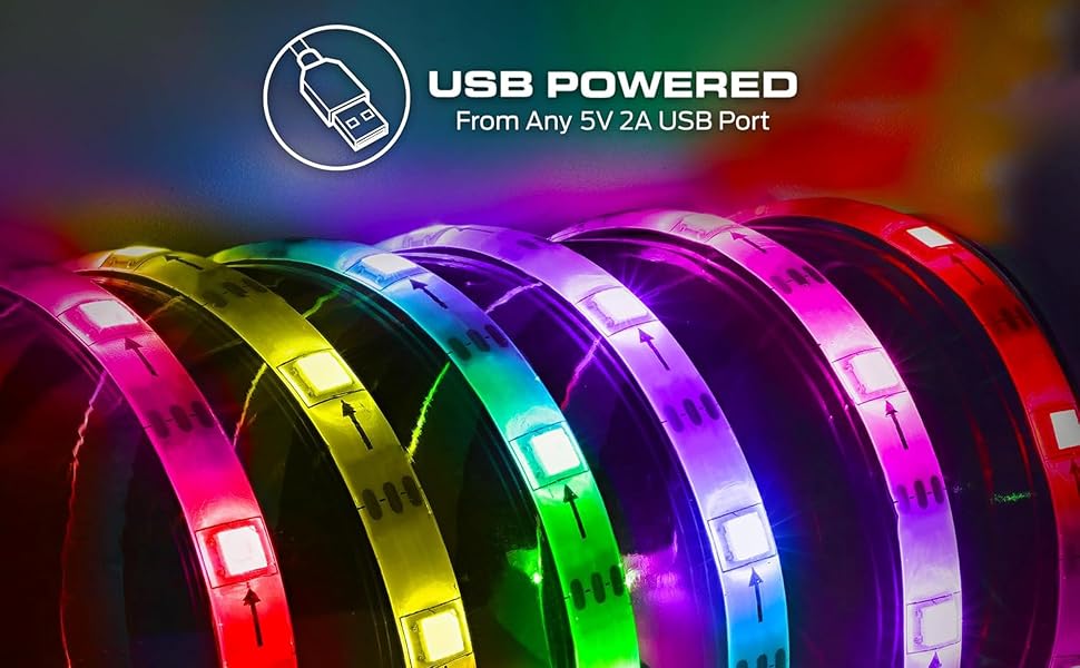Monster Smart RGB+IC LED Strip Lights