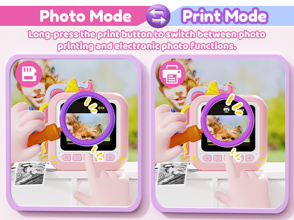 Kids Instant Camera Toy