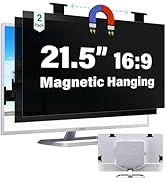 [2 Pack] Magnetic 21.5 Inch Computer Privacy Screen for 16:9 Aspect Ratio Widescreen Monitor, Eye...