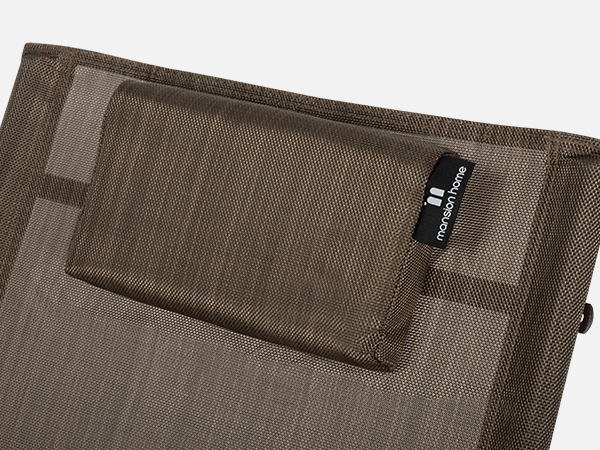 mansion home lounge chair with pillow