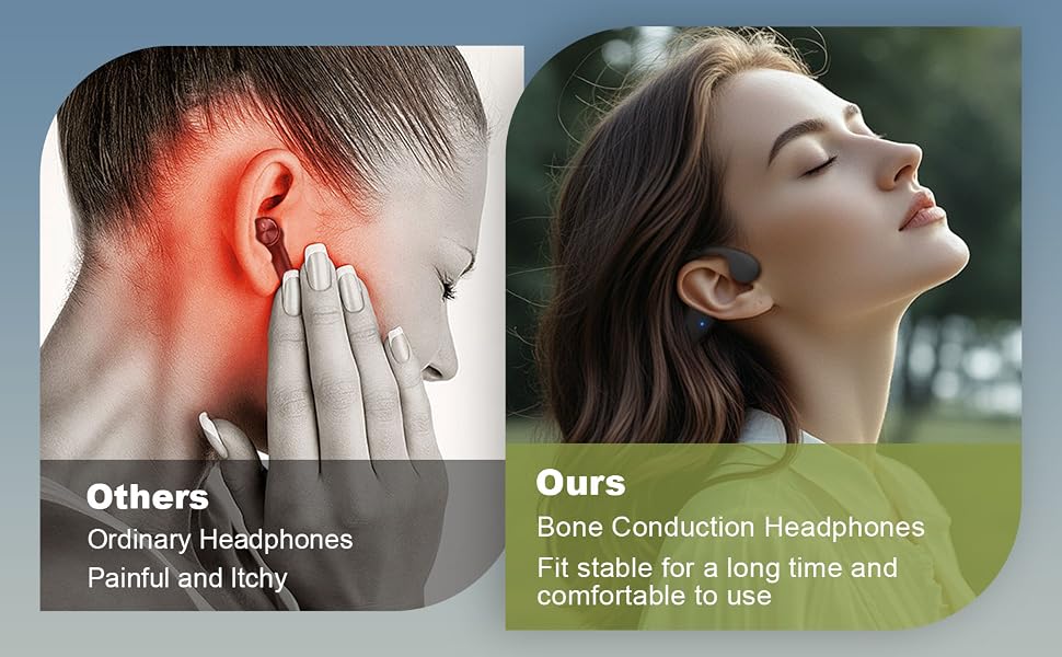 comfortable headphones earbuds alternative pressure free fit glasses friendly