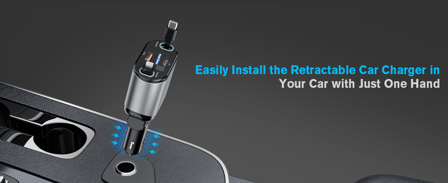 retractable car charger