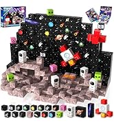 Goody King 100PCS Space Rocket Magnetic Building Blocks |Space Adventure Magnetic Tile Set, STEM ...