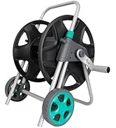 YESTAR Garden Water Hose Reel Cart, Holds 130-Feet of 5/8 Inch Hose,Garden Water Pipe Holders Mob...