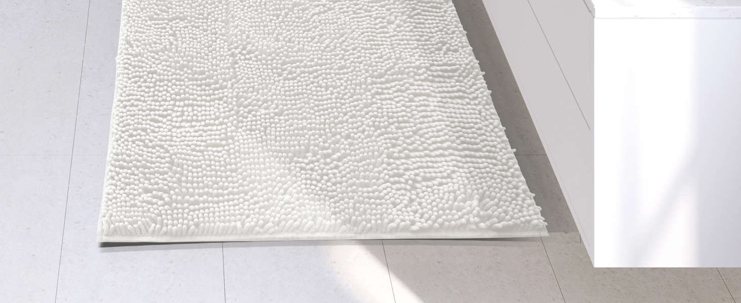 HH Chenille Bathroom Rug