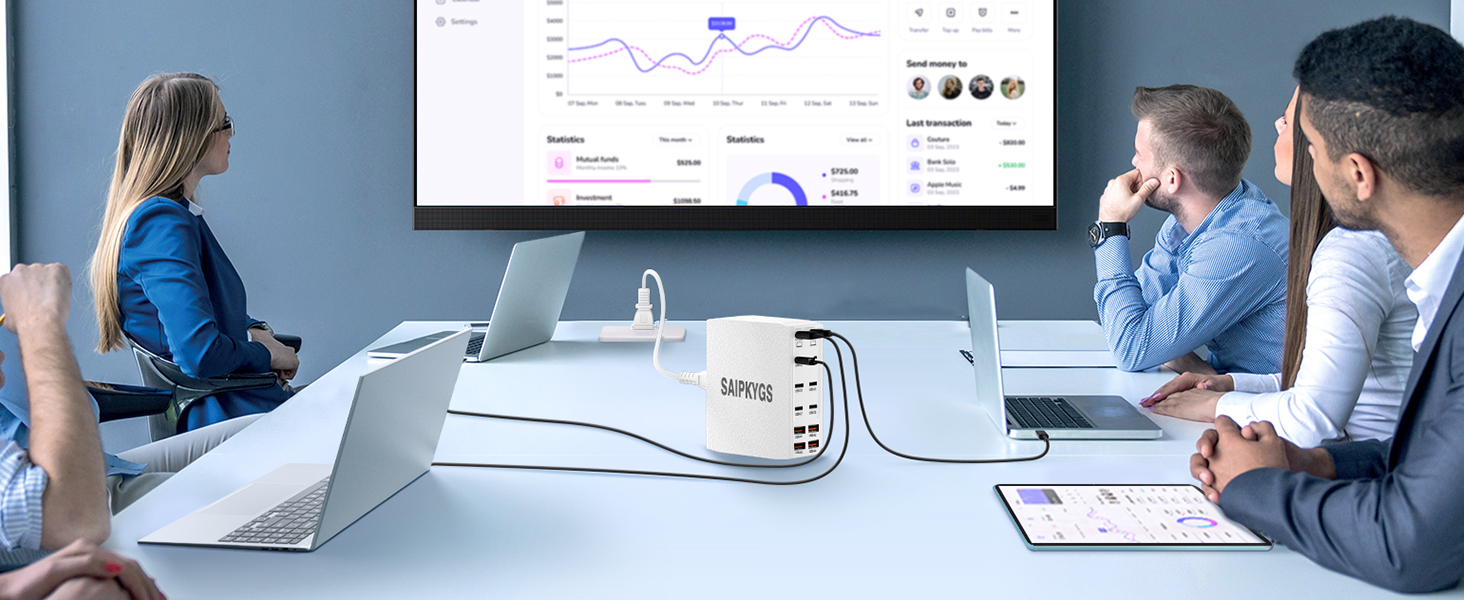 multi usb charging station