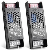 12V 10A 120W Power Supply, 100-250V AC to 12V DC Converter, LED Driver, Low Voltage Transformer, ...