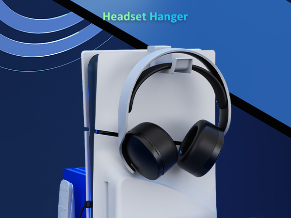 1The product comes with a headphone hook for hanging headphones.