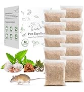 Pest Rodent Repellent Pouches, Peppermint Oil for Mouse, Roach, Ant, Spider, Squirrel, Mice, Rats...