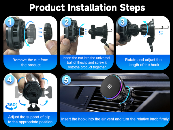 car phone mount charger
