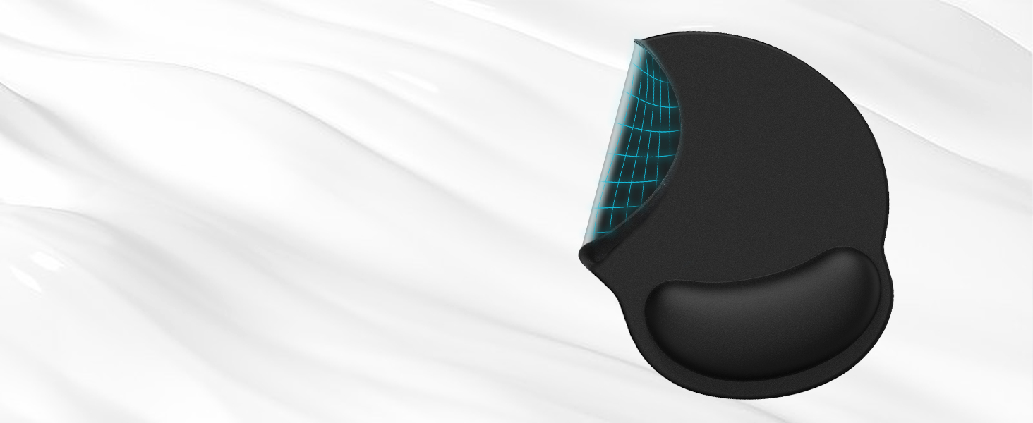 Keyboard wrist rest and mouse pad