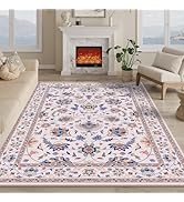 Boshengya 8x10 Area Rugs for Living Room,Non-Slip Washable Rug for Bedroom,Kitchen,Dining Room,Pr...